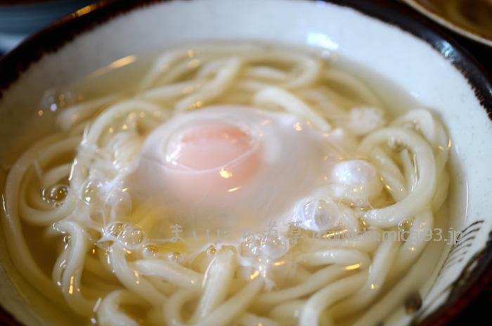 かけうどん+たまご(卵の値段忘れた)